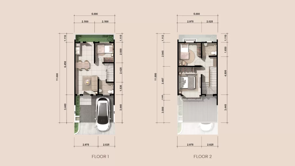 Lily Suite - Floorplan